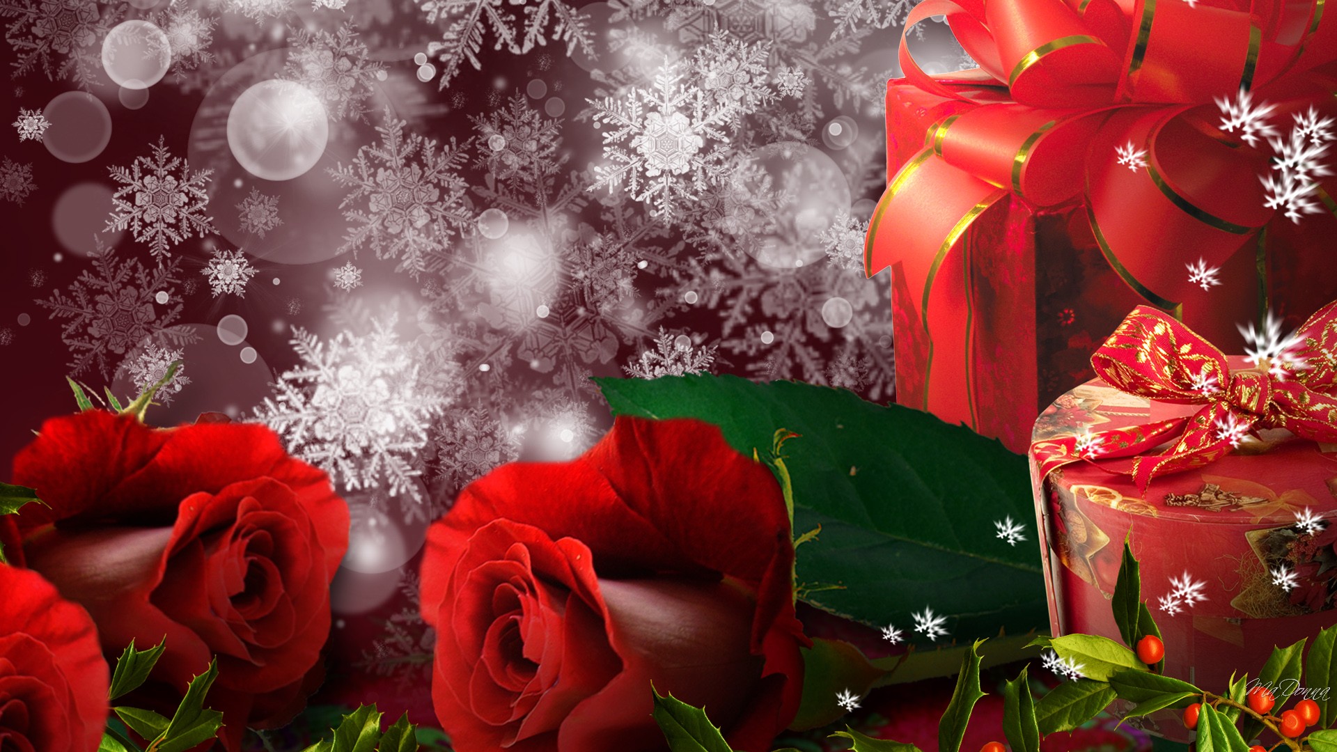 christmas ts bright snowflakes holidays hd wallpaper #1635265