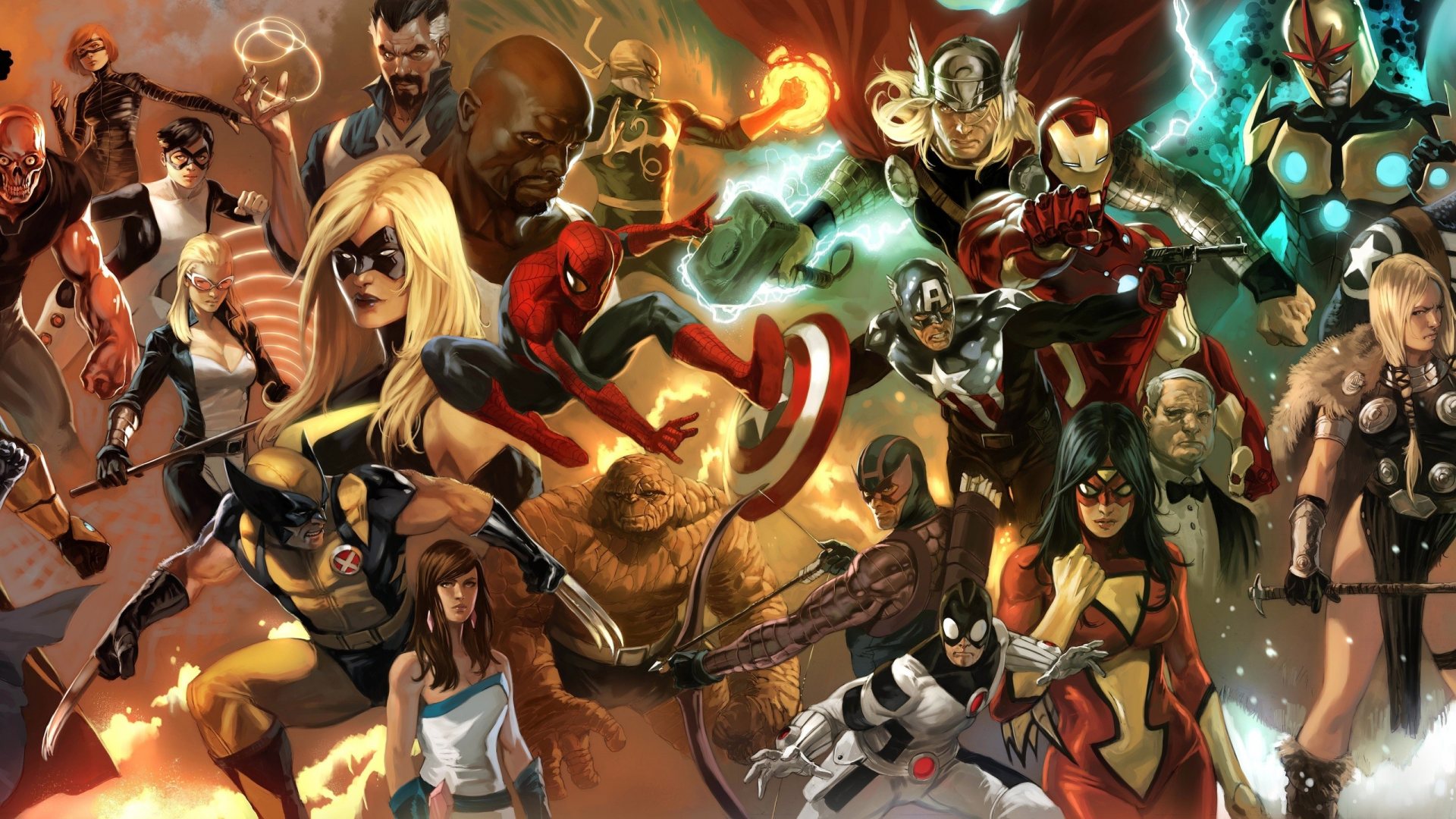 fonds d'écran marvel comics : tous les wallpapers marvel comics
