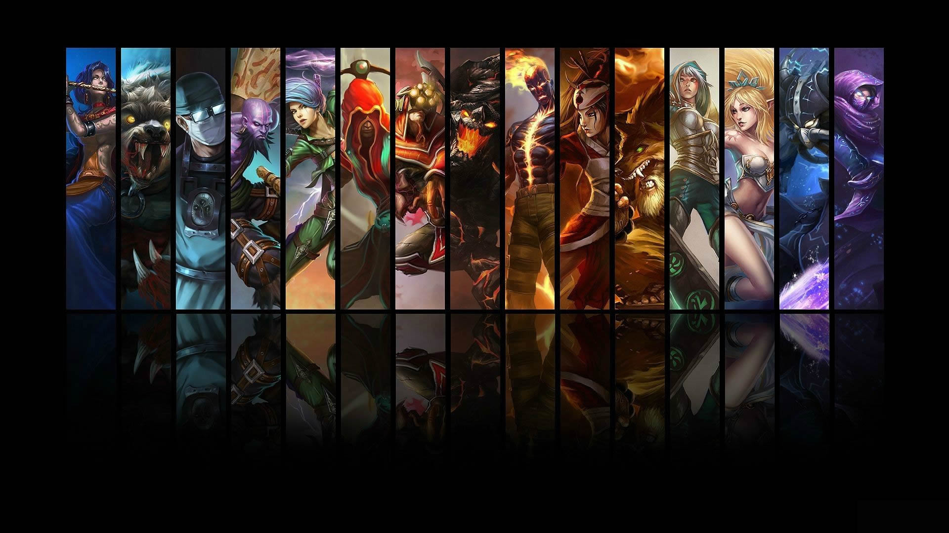 league of legends jeux video fond ecran wallpaper 