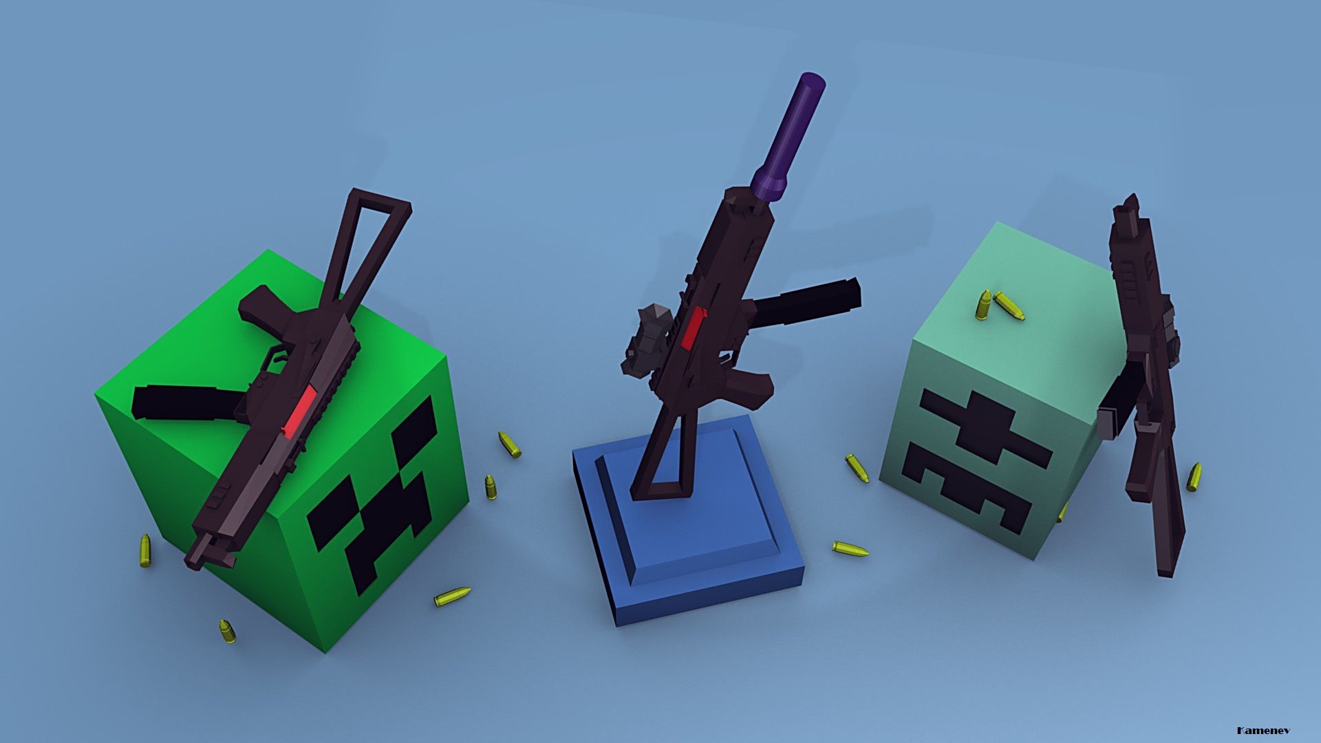 video game minecraft wallpaper